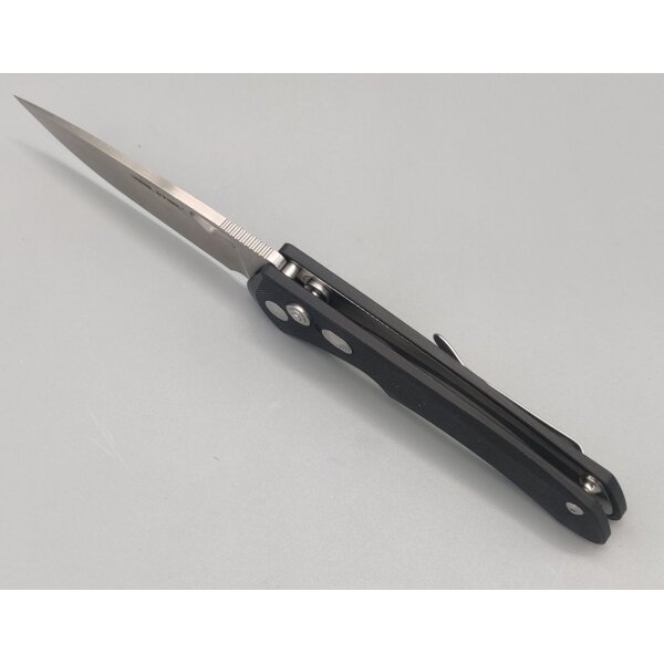 Real Steel Griffin Pro G10 Black Satin 14C28N Stahl