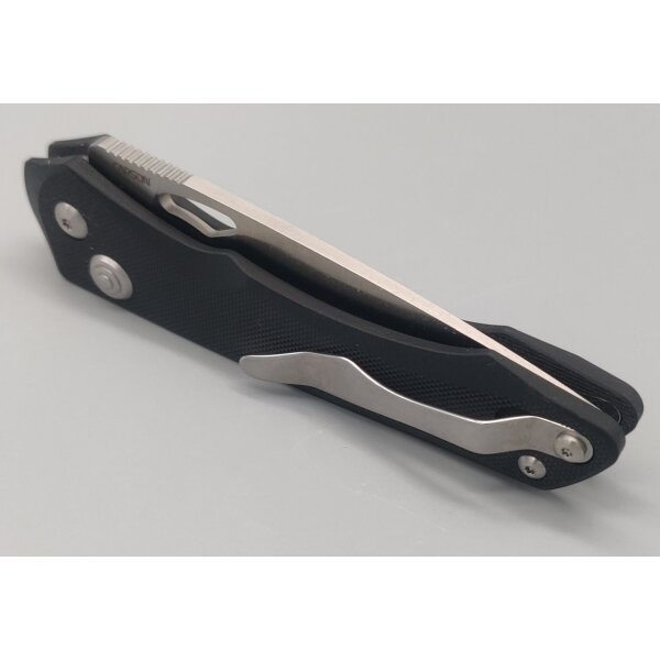 Real Steel Griffin Pro G10 Black Satin 14C28N Stahl