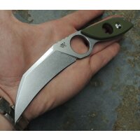 Sanrenmu S615-1 Messer EDC 8Cr14MoV Stahl G10 Griff Scheide