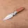 Real Steel RSK Hoeft Titanium & Natural Micarta S35VN Stahl