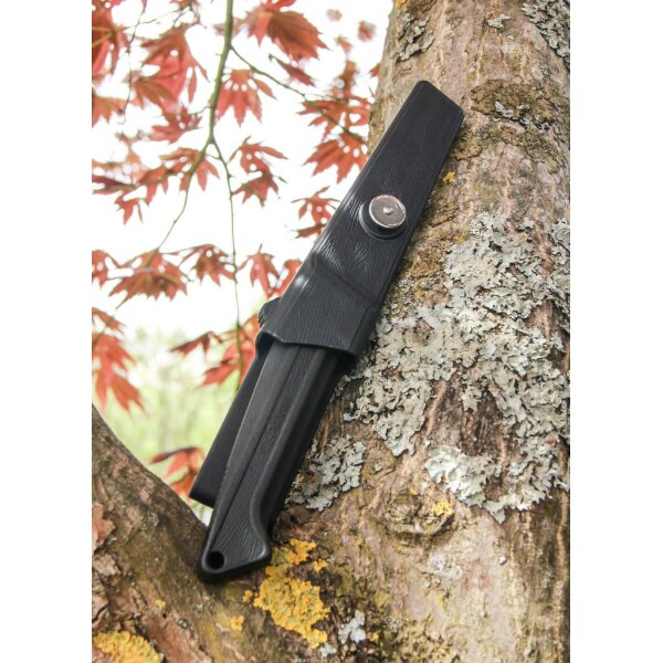 SanRenmu S708 Messer Fixed Blade 12C27 Stahl Polymergriff Scheide Outdoormesser