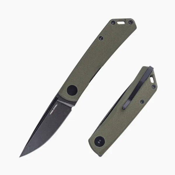 Real Steel RSK Luna Phantom Flipper green G10 D2 Stahl