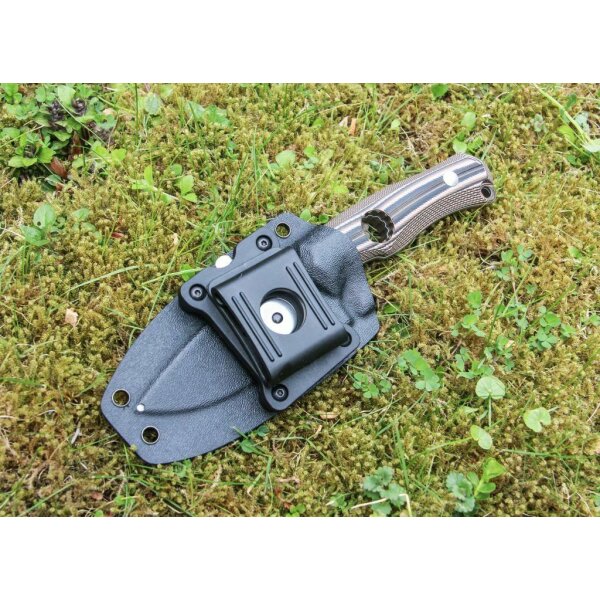 SanRenmu S725P Fahrtenmesser Messer 14C28N Stahl G10 Mix Color ABS