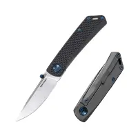 Real Steel RSK Luna Boost Framelock Carbon & Titanium...