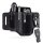 Viperade PL3-A Schwarz Lederholster für EDC Gear mit Klett