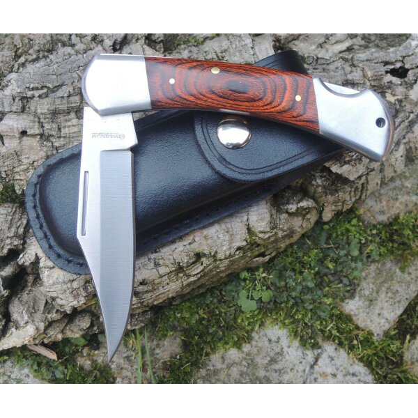Böker Magnum Handwerksmeister 2 Backlock + Lederetui 01MB312