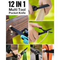 Viperade VAK4 Grey Grau Multitool Camping Survival Knife...