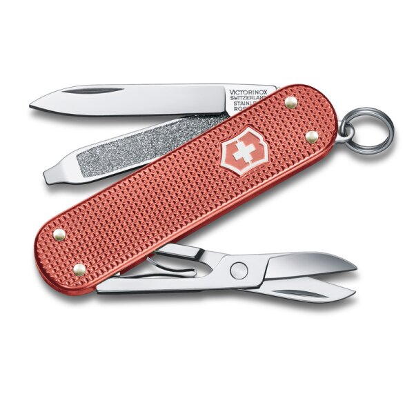 Victorinox Classic SD Alox Limited Edition 2025 Stone Red