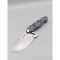 Midgards Messer Sliding Knife G10 Schwarz Grau Stainless...
