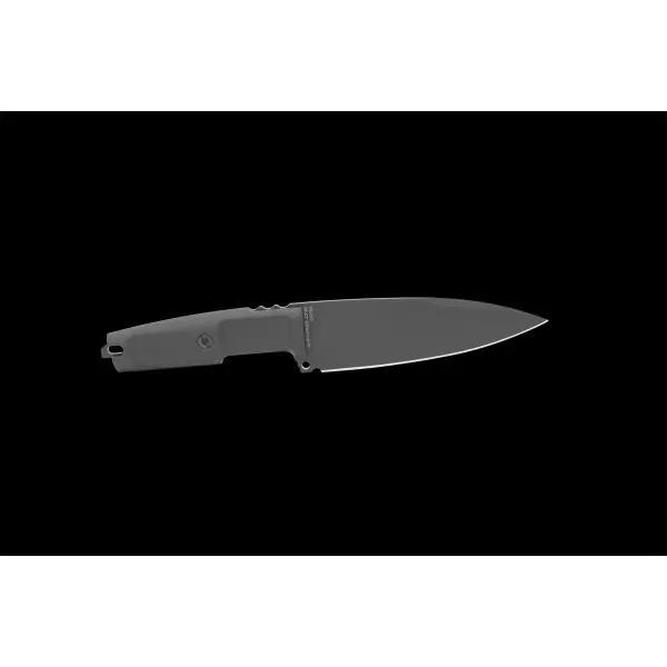 Extrema Ratio Shrapnel One Total Black fixed Messer mit Scheide