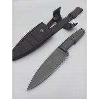Extrema Ratio Shrapnel One Total Black fixed Messer mit...