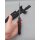 Extrema Ratio Shrapnel One Total Black fixed Messer mit Scheide