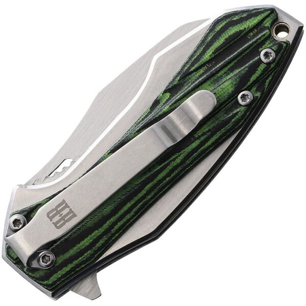 Rough Ryder Bullfrog Linerlock Taschenmesser RR2258 Messer G10 Griff und Stainless Steel
