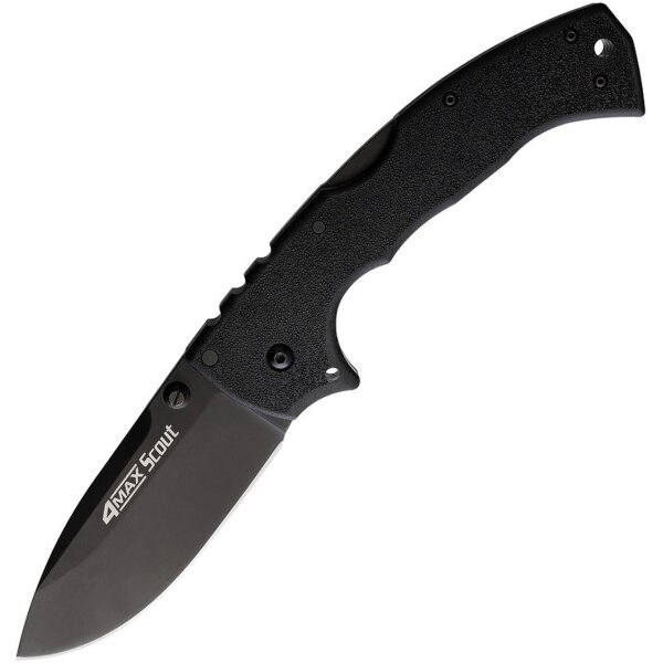 Cold Steel 4-Max Scout Lockback All Black Schwarz AUS-10A Stainless Steel Klinge