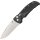 Hogue EX-01 G-Mascus Large Tactical Drop Point Manual Tumbled Drop Point Black Schwarz 154CM Stahl G10 Griff