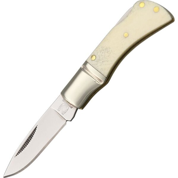 Rough Ryder White Smooth Bone Little Mustang Knochengriff