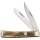 Rough Ryder Pferd Appaloosa Trapper Brown / White Bone Knochen 2 Klingen Braun Horse