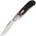 Rough Ryder Reserve Large Trapper Finger Grooved Brown Bone Knochen Big Belly Trapper Folding Knife