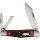 Rough Ryder Reserve Splitback Whittler Taschenmesser mit Knochengriff Jigged Red Bone