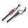 Joker Feuerstarter Feuerstahl Fire Steel Micarta Griff Braun Brown Canvas Micarta Feuer