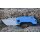 Midgards Messer Balance Line Thunrar Nano Folder blau / blue 14C28N Stahl G10 Griff