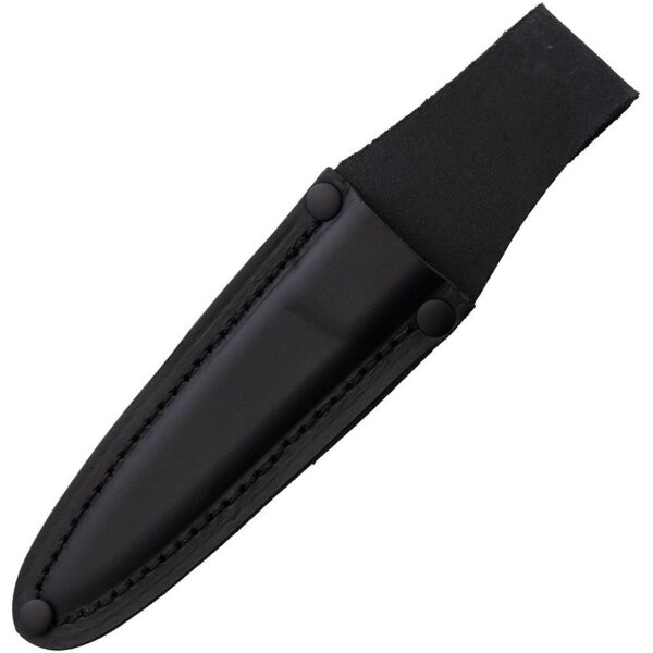 Rough Ryder Streamline Cinnamon Bone Damast Knochen und Lederscheide Damascus Spade Shield Fixed Blade Knife with Sheath RR2532