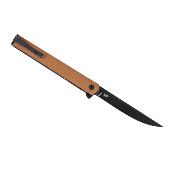 CRKT CEO Flipper GRN Brown AUS-8 Stahl Linerlock 01CR7097DK