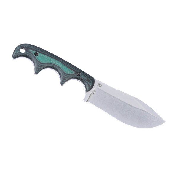 CRKT Minimalist Nessmuk Micarta Green D2 Stahl grün small fixed knife mit Kydex Kydexscheide 02CR2376
