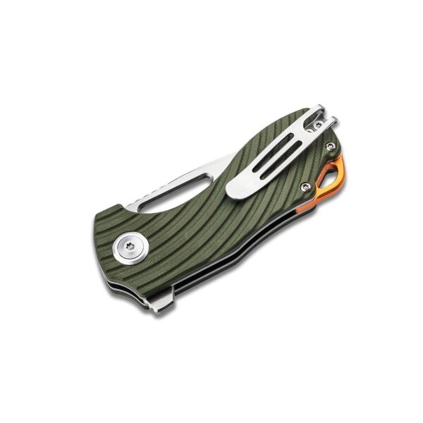 Böker Magnum Tadpole 440C Stahl G10 Griff Taschenmesser Messer 01SC012