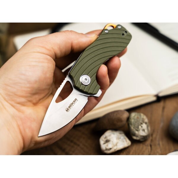 Böker Magnum Tadpole 440C Stahl G10 Griff Taschenmesser Messer 01SC012