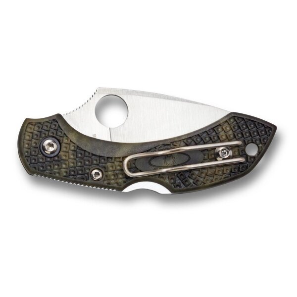 Spyderco Dragonfly 2 Lightweight Zome Green Camo Tarn Grün Military Camouflage VG-10 Stahl 01SP234
