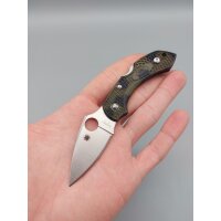 Spyderco Dragonfly 2 Lightweight Zome Green Camo Tarn...