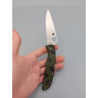 Spyderco Endura 4 Zome Green Camo Tarn Grün Military...
