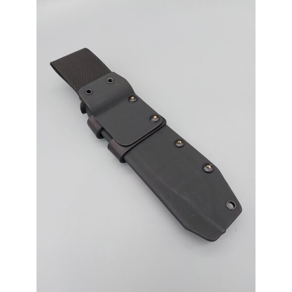 Kydexscheide schwarz black für Joker Nomad 6.5 mit Feuerstarteradapter Kydex Scheide Funda