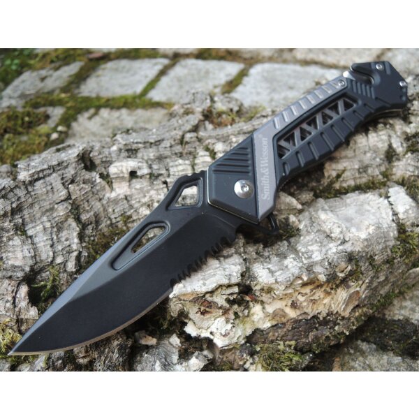 Smith & Wesson SABEL Rescue Knife Messer Rettungsmesser Glasbrecher SW608S