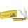 Rough Ryder Trapper Dont tread on me Yellow Smooth Bone Knochen Taschenmesser Messer rostfrei gelb Schlange snake RR1381
