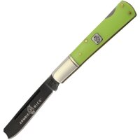 Rough Ryder Rider Zombie Nick Razor Lockback Green Bone...