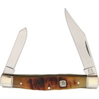 Rough Ryder Messer RAMS HORN Stockman Slipjoint 440 Stahl...