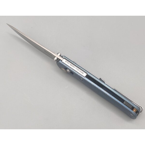 SRM Knives 255L-TE2 Medal Ambi Lock Folder TC4 Titangriff 140Cr Laminatstahl