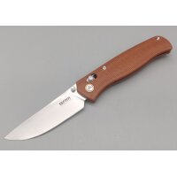 SRM Knives 255L-MN Medal Ambi Lock Folder brown G10