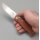 SRM Knives 255L-MN Medal Ambi Lock Folder brown G10