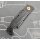 Sanrenmu 431S-SB Mini Slipjoint Messer 12C27 Stahl Vollmetall Flaschenöffner dark stonewashed