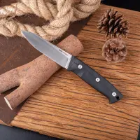 Real Steel RSK Black Thorn Black G10 - K110 Stahl...
