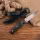 Real Steel RSK Black Thorn Black G10 - K110 Stahl Lederscheide