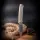 Real Steel RSK Black Thorn Ivory  G10 - K110 Stahl Lederscheide