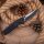 Real Steel RSK Yak Flat Grind Bushcraft Folder Black G10