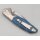 Real Steel RSK Hoeft Titanium & Blue Damascus G10 - S35VN Stahl