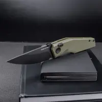 Real Steel RSK Spectrum PVD black / OD Green G10 Nitro-V...