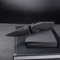 Real Steel RSK Spectrum PVD black / black G10 Nitro-V...