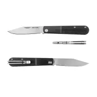 Real Steel RSK Real Barlow RB-1 Clip Point Clip mit Gabel...